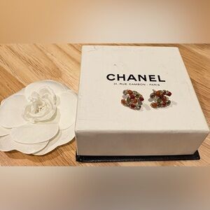 CHANEL Stud Earrings